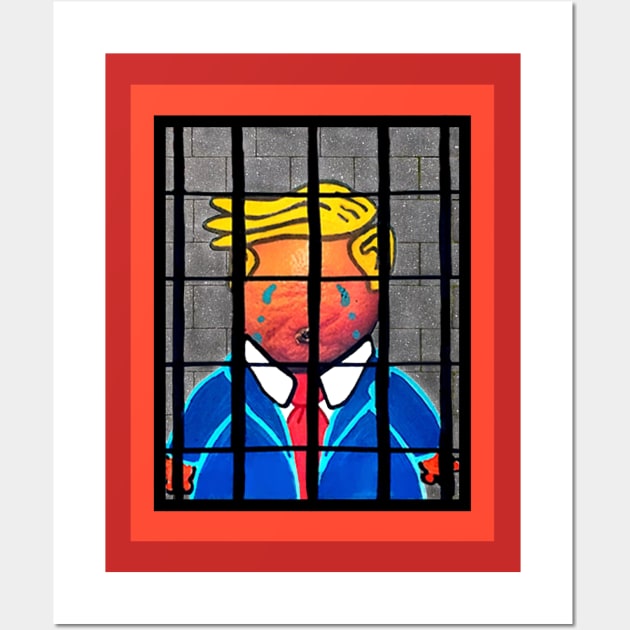 Accountability V Trump (Version 2) Wall Art by Vandal-A